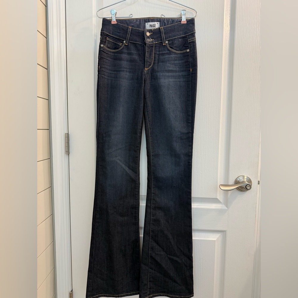Paige Denim bootcut dark denim size 27